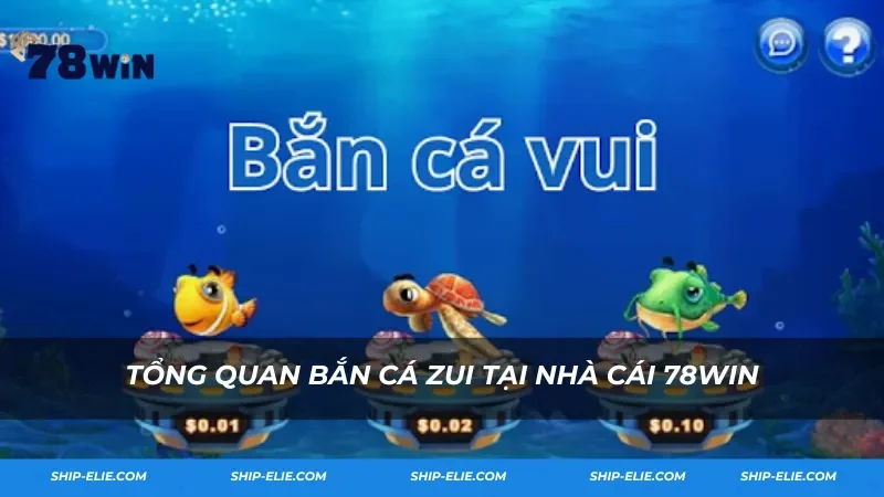 Tổng quan Bắn Cá zui tại nhà cái 78Win